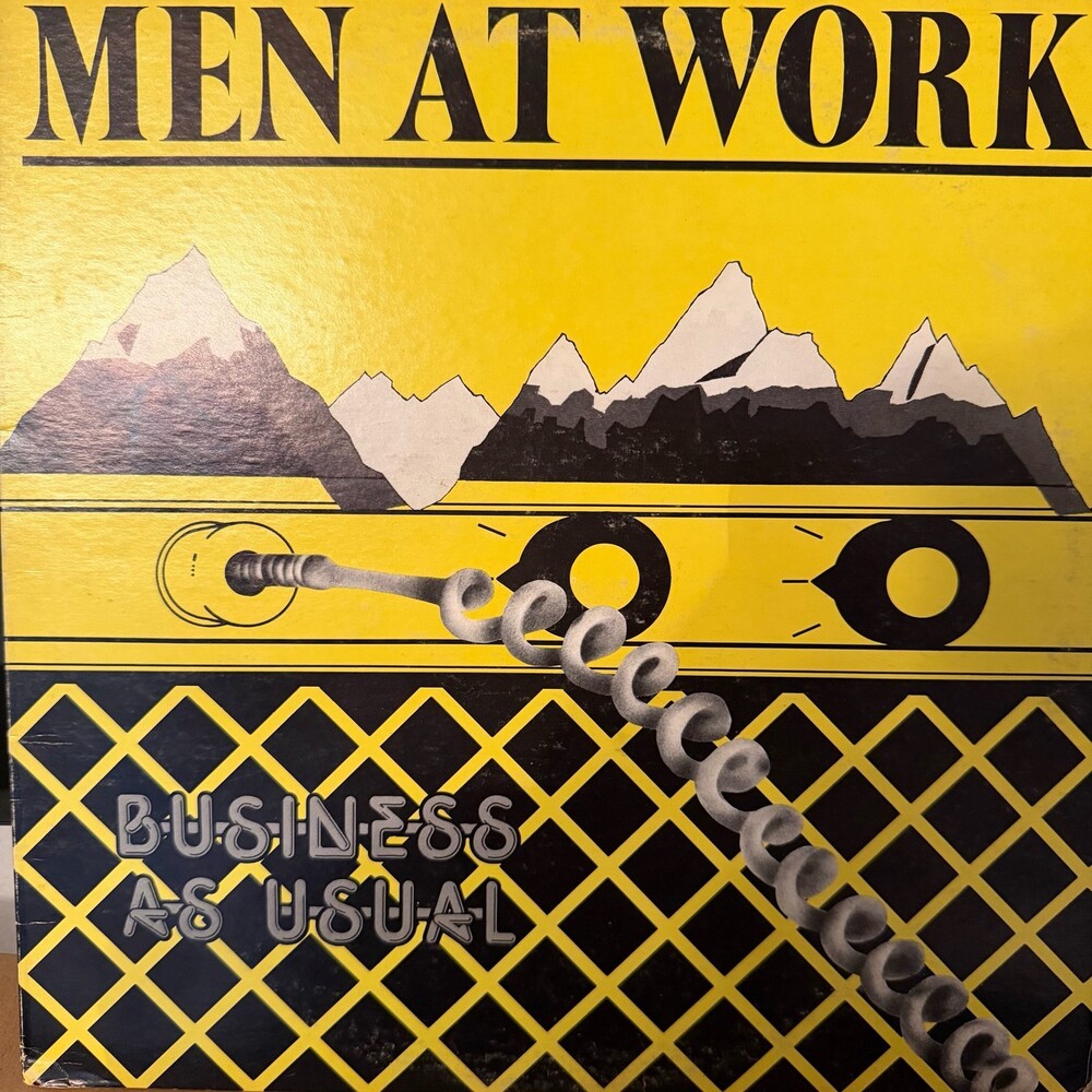 Men At Work - Business As Usual - Vinyl LP Record Album - Columbia 1982